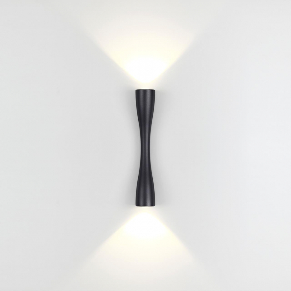 4291/10WL HIGHTECH ODL22 243 черный/металл Настенный светильник IP20 LED 10W 453Лм 3000K ANIKA, изображение 2