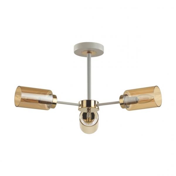 5639/3C COMFI LN23 232 белый, золотой Люстра потолочная E14 3*40W 220V DALLIN