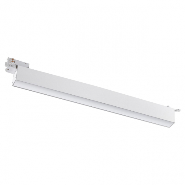 358840 PORT NT22 140 белый Светильник трехфазный трековый светодиодный IP20 LED 4000K 30W 220V ITER, изображение 2