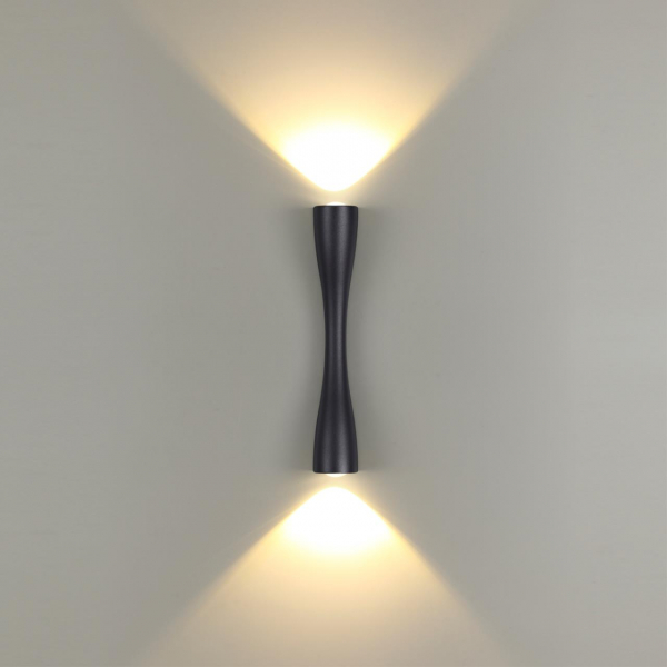 4291/10WL HIGHTECH ODL22 243 черный/металл Настенный светильник IP20 LED 10W 453Лм 3000K ANIKA, изображение 3