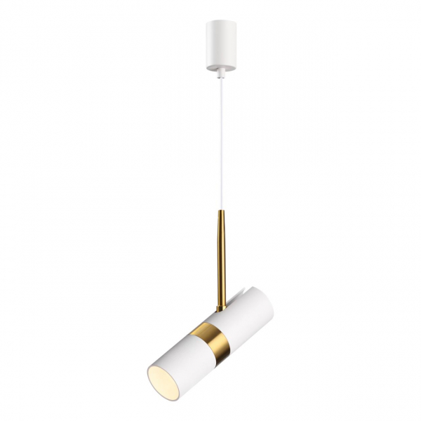 4355/1 HIGHTECH ODL23 253 белый/золотистый/металл Подвесной св-к IP20 LED GU10 10W BULLET, изображение 2