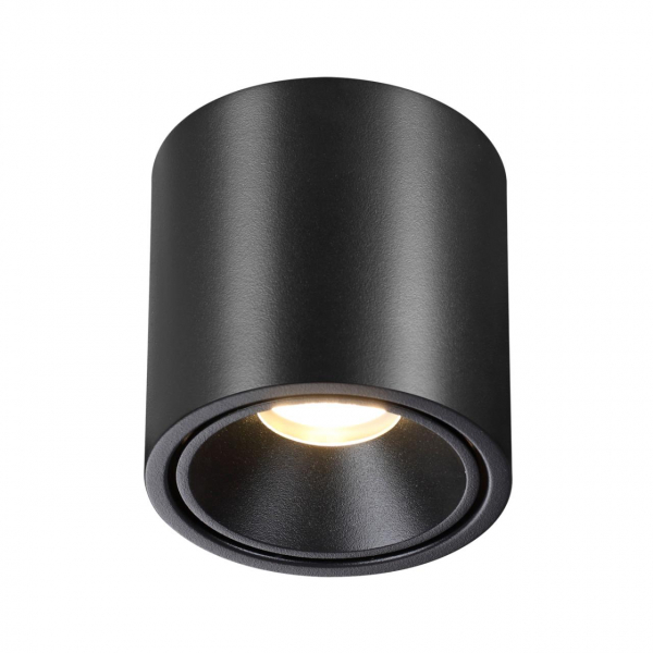 6619/10CL HIGHTECH ODL24 277 черный/металл/акрил Потолочный светильник IP20 LED 10W 3000K 220V REDO, изображение 2