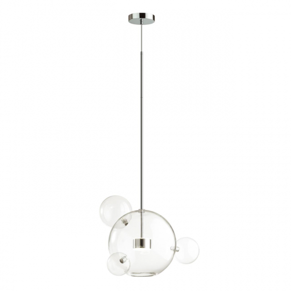 4802/12LA L-VISION ODL21 325 хром/прозрачный Подвес LED 12W 4000K BUBBLES, изображение 2