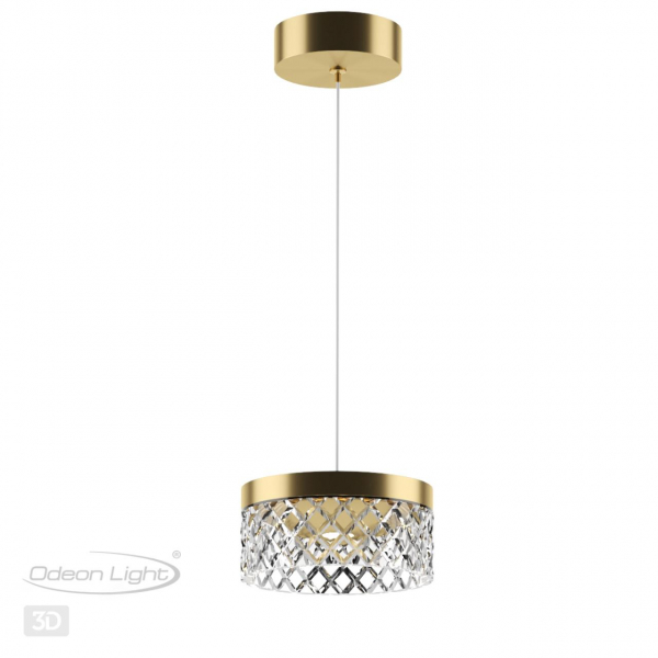 5032/6L L-VISION ODL24 447 античн.бронза/металл/акрил Подвес LED 6W 4000K 497лм FIVRE, изображение 7