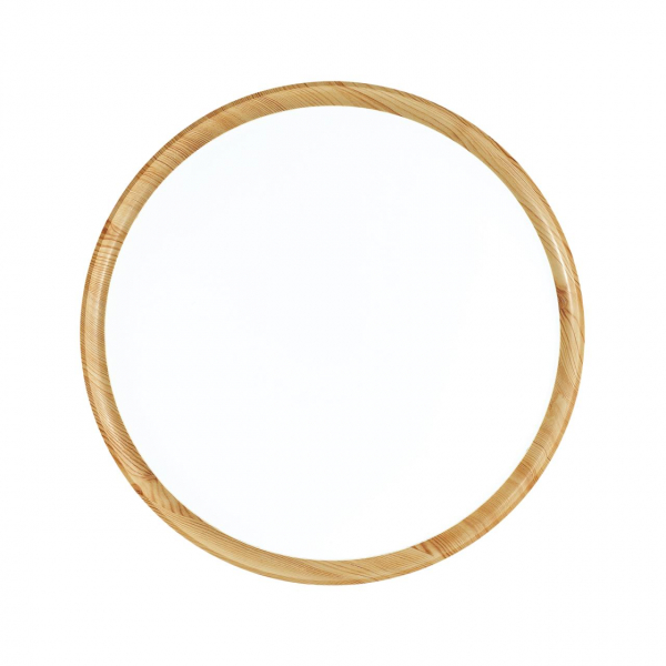 3019/DL TAN SN 126 Светильник пластик/под дер. LED 48Вт 3000-6500 D390 IP43 пульт ДУ/ LampSmart WOODI, изображение 5