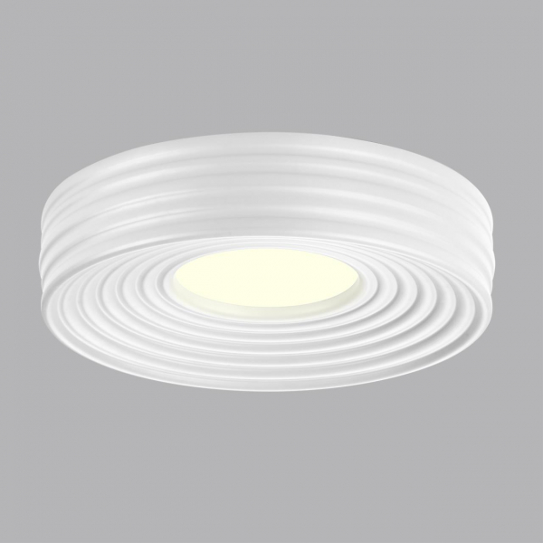7704/40L AVRA LED SN 20 Светильник металл/пластик/белый LED 40Вт 4000K D470 IP20 MACARON, изображение 3