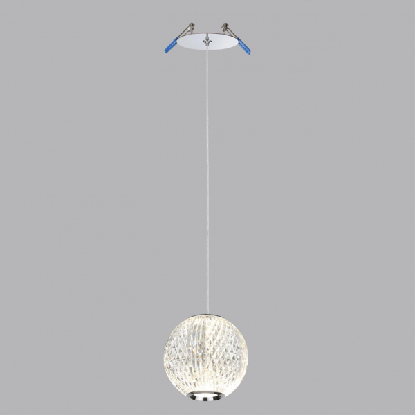 5007/5LA L-VISION ODL24 459 хром/металл/акрил Подвес LED 5W 4000K 365лм CRYSTAL, изображение 4