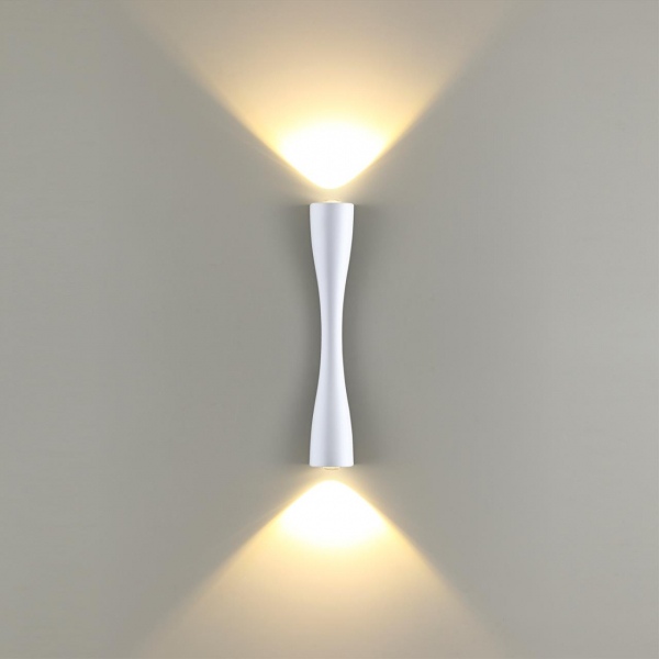 4290/10WL HIGHTECH ODL22 243 белый/металл Настенный светильник IP20 LED 10W 588Лм 3000K ANIKA, изображение 3