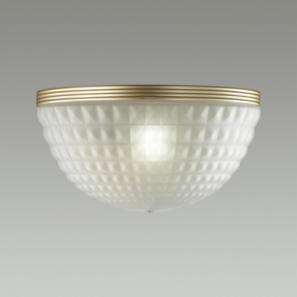 4936/1W MODERN ODL22 517 золотистый/белый/стекло Бра E14 2*40W MALAGA, изображение 3