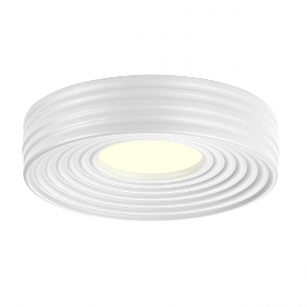 7704/40L AVRA LED SN 20 Светильник металл/пластик/белый LED 40Вт 4000K D470 IP20 MACARON, изображение 2