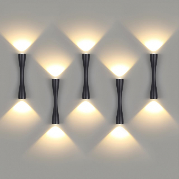 4291/10WL HIGHTECH ODL22 243 черный/металл Настенный светильник IP20 LED 10W 453Лм 3000K ANIKA, изображение 5