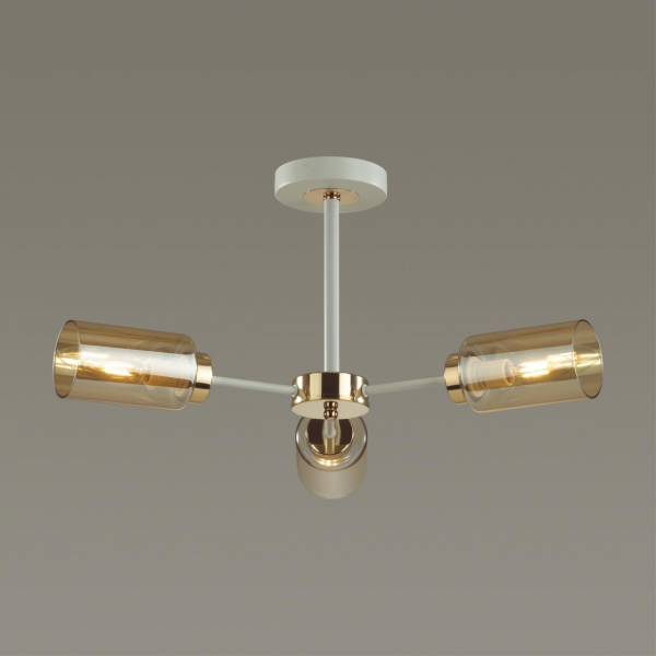5639/3C COMFI LN23 232 белый, золотой Люстра потолочная E14 3*40W 220V DALLIN, изображение 2