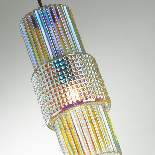 5018/1 MODERN ODL23 335 черный/разноцветный металл/стекло Подвес E14 1*40W PIMPA, изображение 5