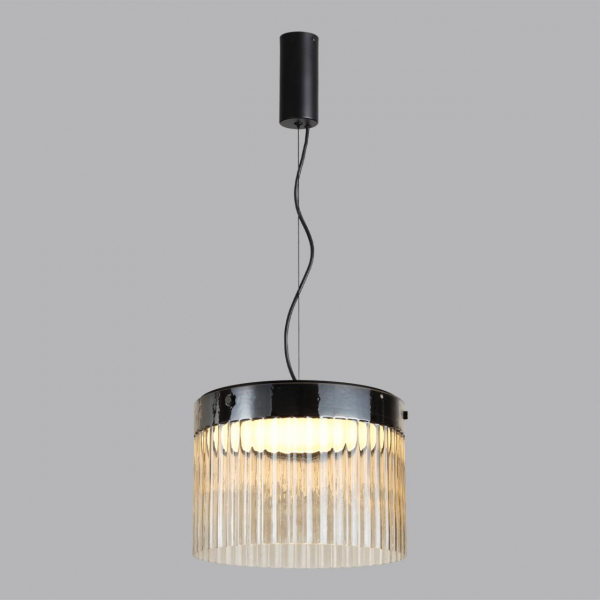5047/24L L-VISION ODL24 303 черный/светл.янтарный/металл/стекло Подвес LED 24W 4000К 2715Лм PILLARI, изображение 3