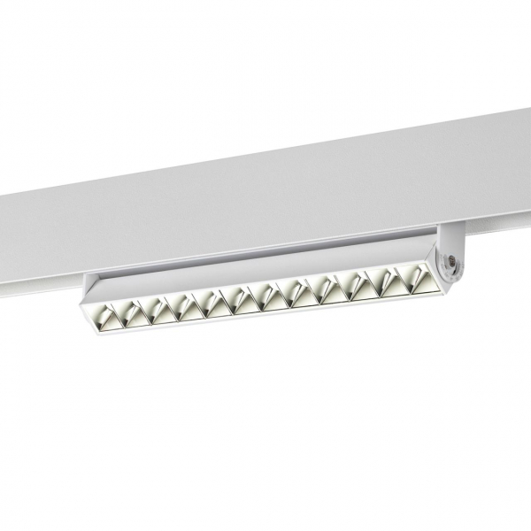 358542 SHINO NT21 072 белый Трековый светильник для низковольного шинопровода IP20 LED 4000K 12W 48V FLUM, изображение 2