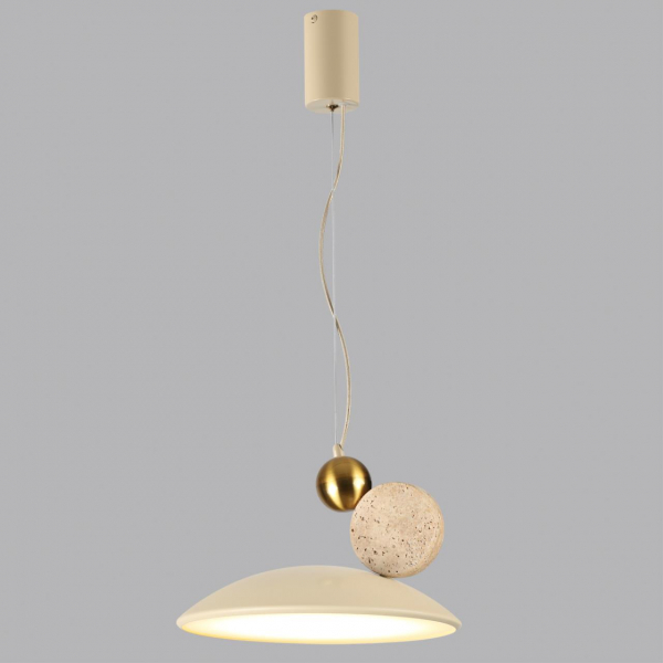 Подвес 6625/20L TRAVERTINO беж LED IP20 20W 3000K, изображение 3
