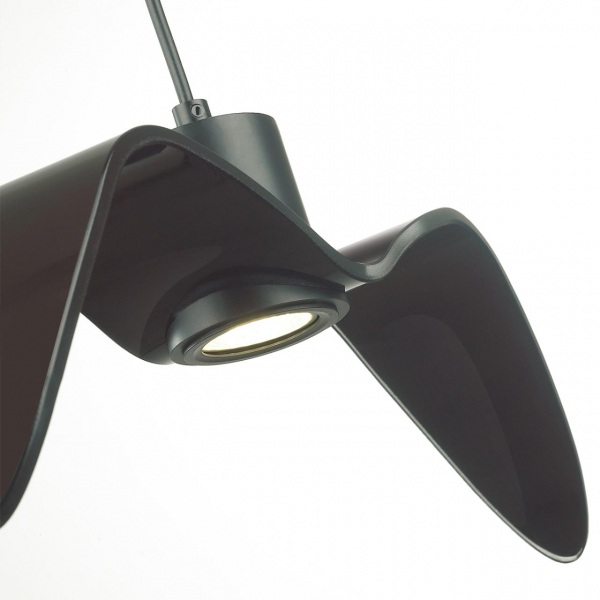 4902/1C PENDANT ODL22 289 чёрный/стекло Подвес GU10 1*5W BIRDS, изображение 6
