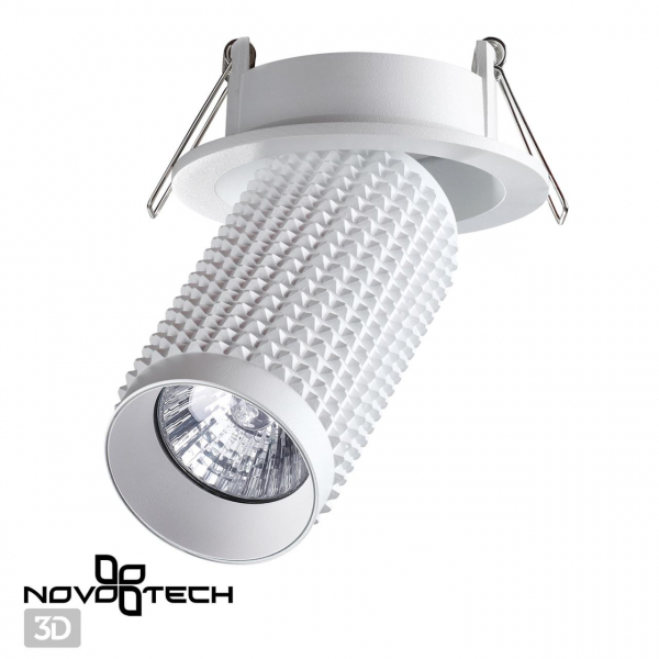 370746 SPOT NT21 250 белый Светильник встраиваемый IP20 GU10 50W 220V MAIS, изображение 3