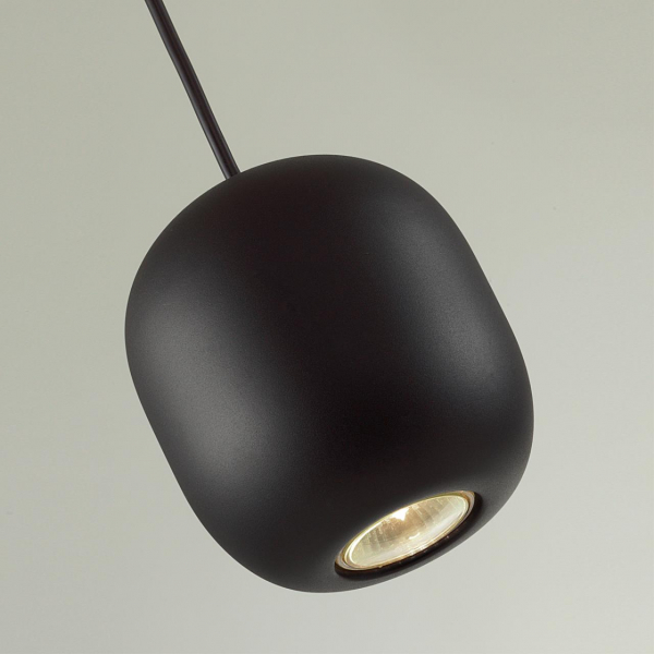 5060/1BA PENDANT ODL24 313 черный/металл Подвес GU10 LED 4W COCOON, изображение 4