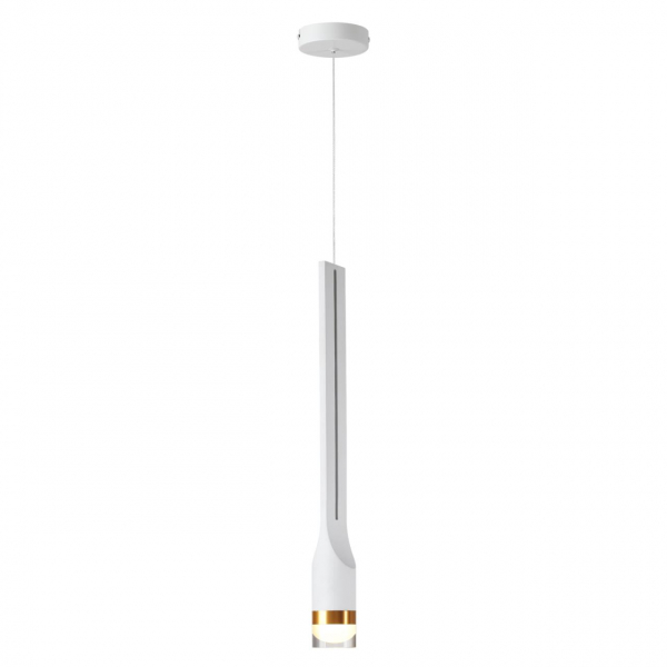 4384/5L HIGHTECH ODL23 253 белый/металл/акрил Подвесной св-к IP20 LED 5W 350Лм 3000K NILO, изображение 2