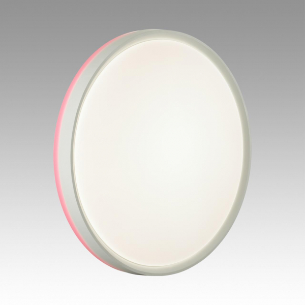 7708/DL COLOR SN 100 Светильник пластик/белый/розовый LED 48Вт 4000К D420 IP43 KEZO PINK, изображение 3