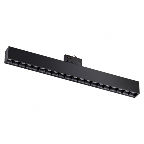 358863 PORT NT22 143 черный Светильник трехфазный трековый светодиодный IP20 LED 4000K 30W 220V ITER, изображение 3