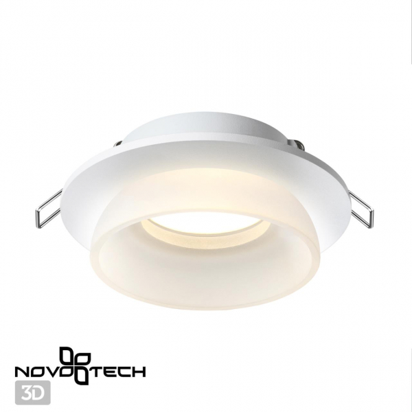 370722 SPOT NT21 319 белый Светильник встраиваемый IP20 GU10 9W 235V LIRIO, изображение 3