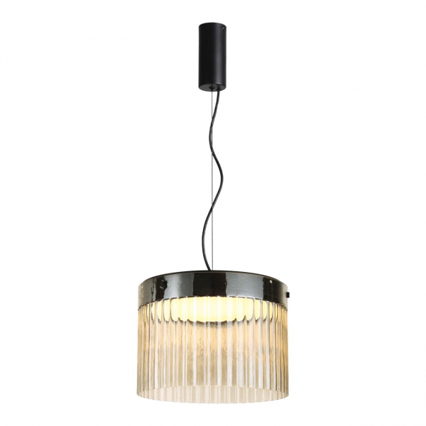 5047/24L L-VISION ODL24 303 черный/светл.янтарный/металл/стекло Подвес LED 24W 4000К 2715Лм PILLARI, изображение 2