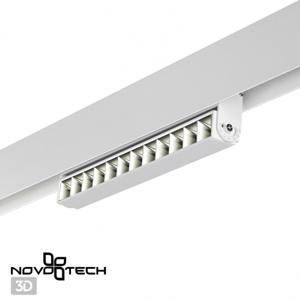 358542 SHINO NT21 072 белый Трековый светильник для низковольного шинопровода IP20 LED 4000K 12W 48V FLUM, изображение 5