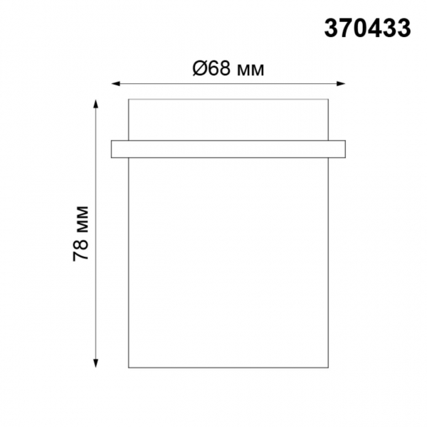 370433 SPOT NT19 323 черный Встраиваемый светильник IP20 GU10 50W 220V BUTT, изображение 5