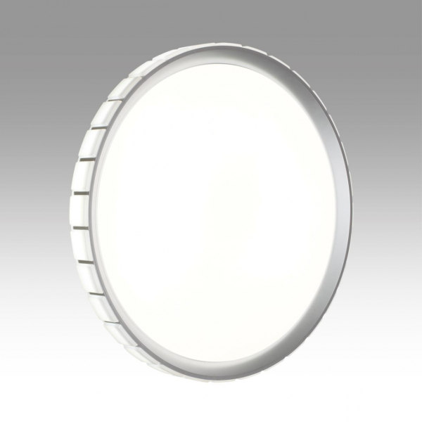 7696/EL PALE SN 90 Светильник пластик/серебристый LED 70Вт 3000-6000К D495 IP43 пульт ДУ KUPI SILVER, изображение 4