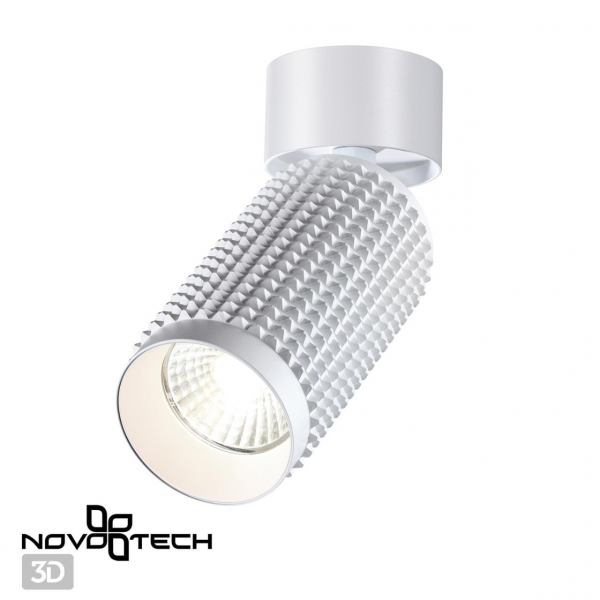 358508 OVER NT21 229 белый Светильник накладной светодиодный IP20 LED 4000K 12W 220V MAIS LED, изображение 3