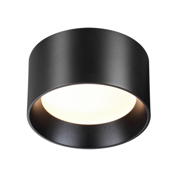 6621/10CL HIGHTECH ODL24 277 черный/металл/акрил Потолочный светильник IP20 LED 10W 3000K 220V OBEN, изображение 2