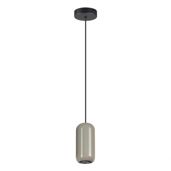 5053/1D PENDANT ODL24 311 черный/серый/металл Подвес GU10 LED 4W OVALI