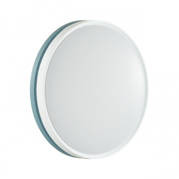 7669/EL COLOR SN 98 Светильник пластик/голубой LED 70Вт 3000-6000К D500 IP43 пульт ДУ NOHAVA BLUE, изображение 5