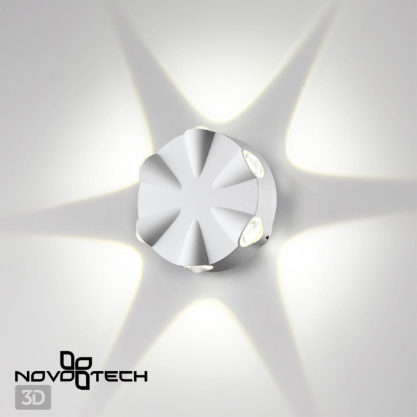 358940 STREET NT22 373 белый Светильник ландшафтный светодиодный IP54 LED 4000К 6W 85-265V CALLE, изображение 6