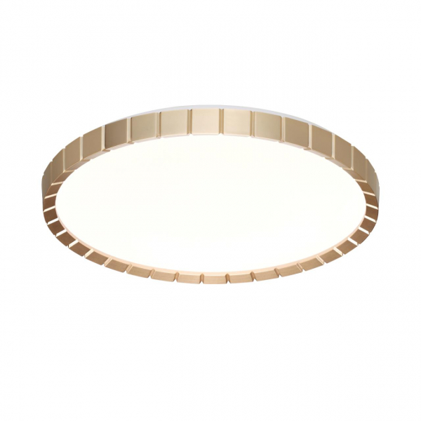 7648/EL PALE SN 88 Светильник пластик/белый/золотой LED 70Вт 3000-6000К D486 IP43 пульт ДУ ATABI GOLD, изображение 3