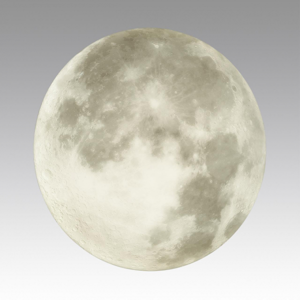 3084/CL PALE SN 68 Светильник пластик/белый/серый LED 30Вт 4000К D330 IP43 MOON, изображение 3