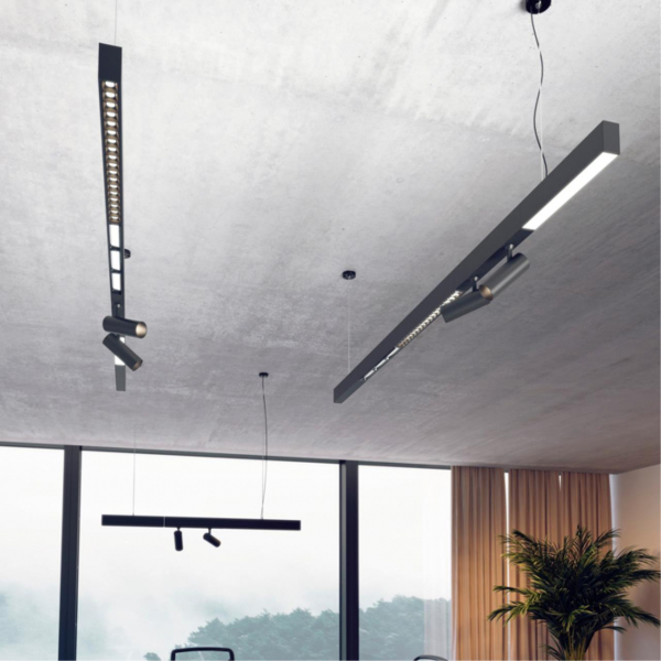 358105 OVER NT19 143 черный Светильник Волвошер IP20 LED 4000K 10W 24V RATIO, изображение 3