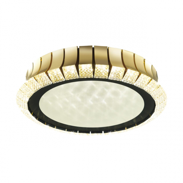 4994/75L L-VISION ODL23 373 золотой/черный/металл/акрил Люстра потолочная LED 75W 3000K ASTURO, изображение 2