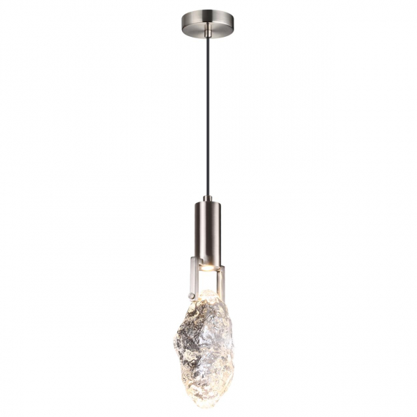 6696/5L MIDCENT ODL24 Подвесной светильник матовый никель/металл/стекло IP20 LED 5W 200Лм 3000K LIA, изображение 2
