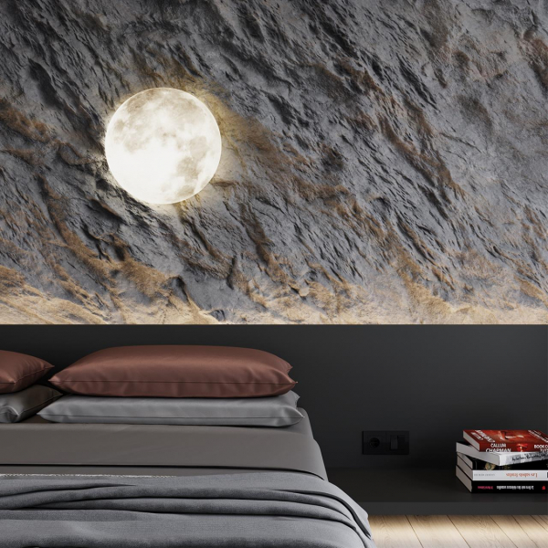 3084/CL PALE SN 68 Светильник пластик/белый/серый LED 30Вт 4000К D330 IP43 MOON, изображение 4