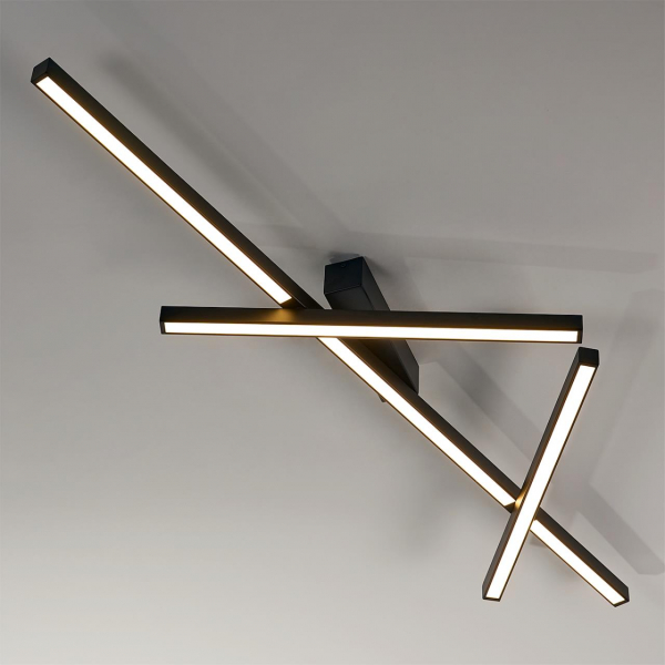 4367/50CL HIGHTECH ODL23 197 черный/металл/акрил Потолочный св-к IP20 LED 70W 3500Лм 3000K TAO, изображение 3