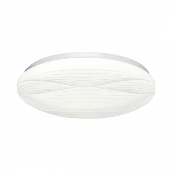 7686/DL PALE SN 156 Светильник пластик/белый LED 48Вт 3000-6000К D380 IP43 пульт ДУ HIMAR, изображение 3