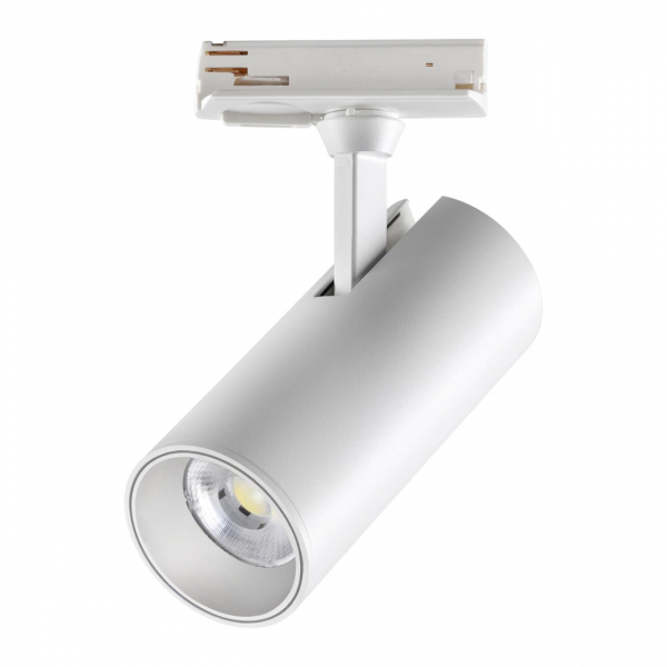 359160 PORT NT23 121 белый Светильник трековый однофазный трехжильный IP20 LED 24W 220V 4000К 2300Лм SELENE, изображение 5