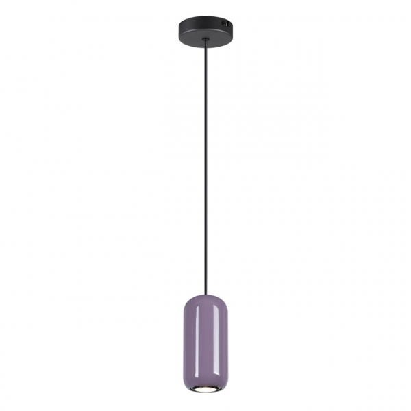 5053/1 PENDANT ODL24 311 черный/сиреневый/металл Подвес GU10 LED 4W OVALI, изображение 2