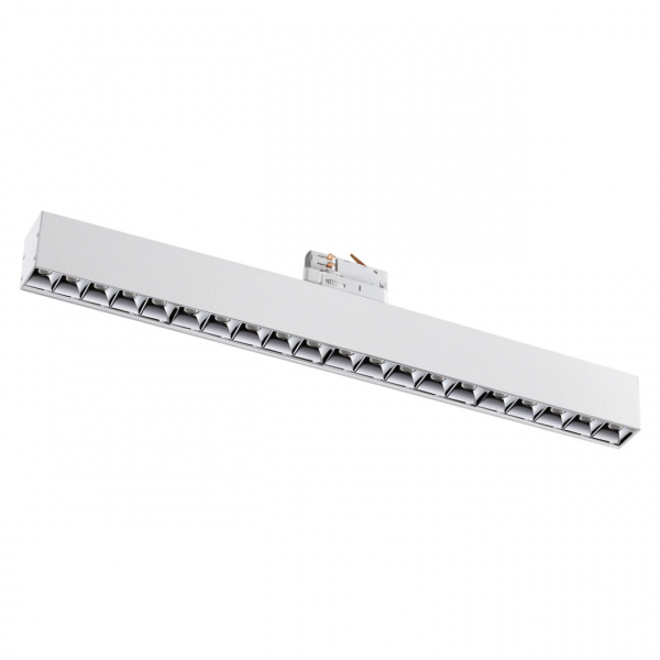 358864 PORT NT22 143 белый Светильник трехфазный трековый светодиодный IP20 LED 4000K 30W 220V ITER, изображение 3