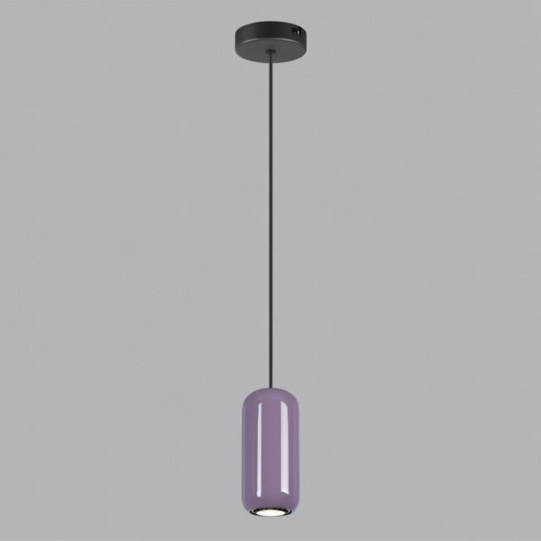 5053/1 PENDANT ODL24 311 черный/сиреневый/металл Подвес GU10 LED 4W OVALI, изображение 3