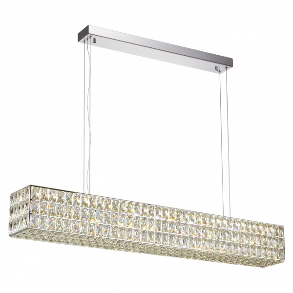 4927/48L L-VISION ODL24 483 хром/металл/хрусталь Люстра LED 48W 4000K 2452Лм PANTA, изображение 2