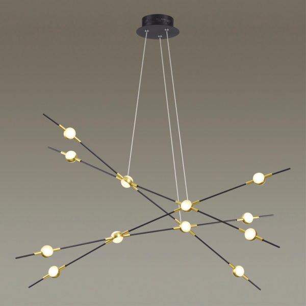 3906/48L L-VISION ODL20 191 золотистый/металл Подвесной светильник LED 4000K 48W 220V COSTELLA, изображение 3